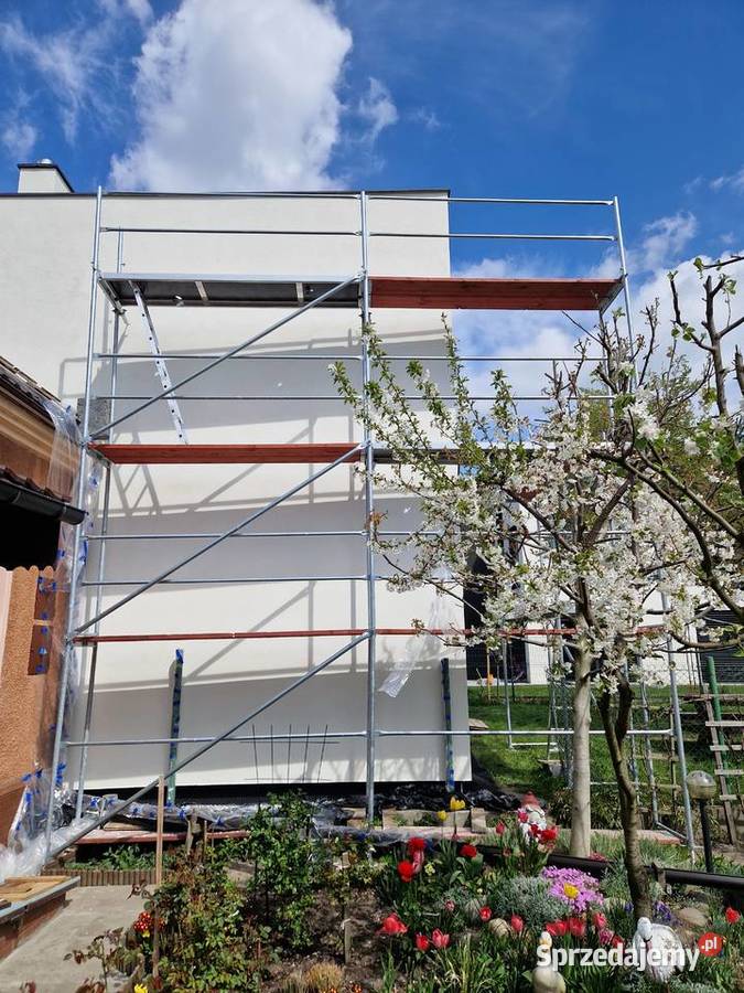 Rusztowanie elewacyjne 15x8 Nowe Plettac