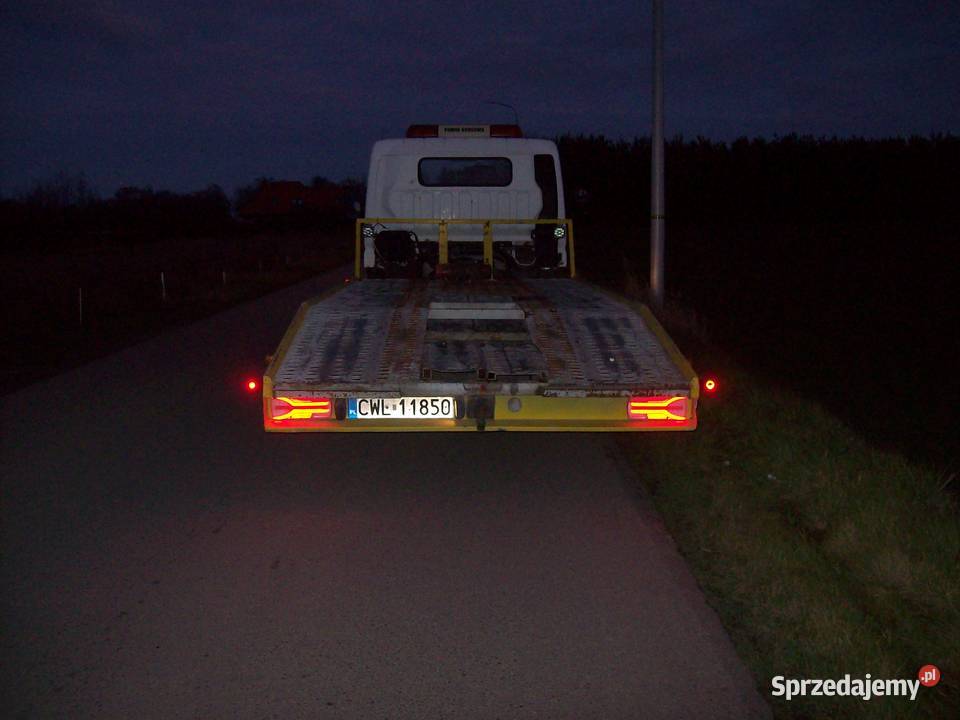 Autolaweta Mitsubishi Canter Pomoc Drogowa manualna Lublin