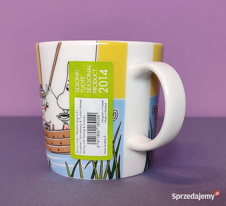 Muminki KUBEK Moomin Arabia Finland sezon LATO Jasień