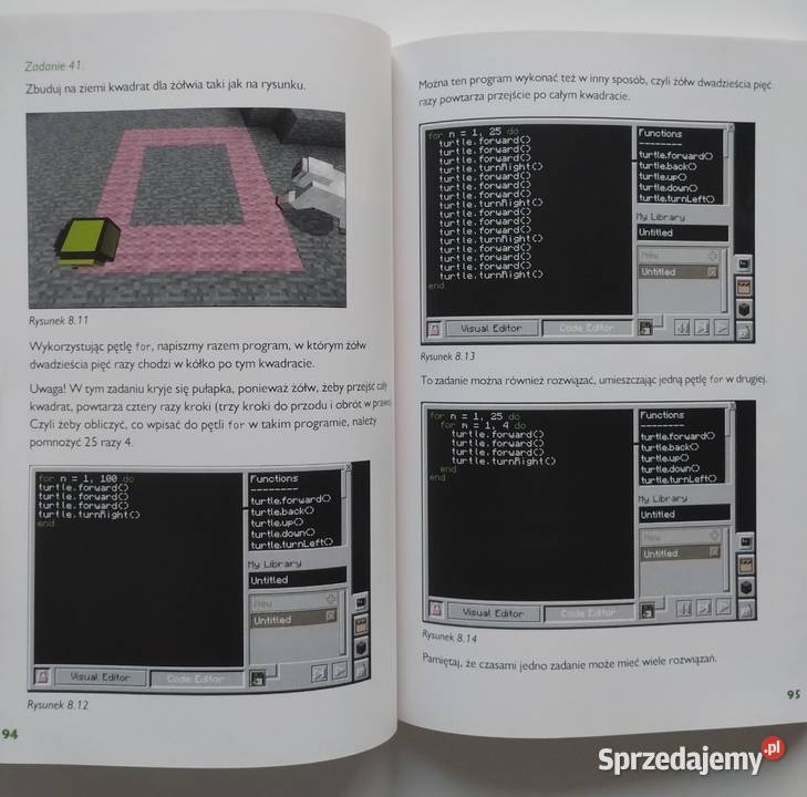 Programowanie z Minecraftem dzieci Bełchatów sprzedam