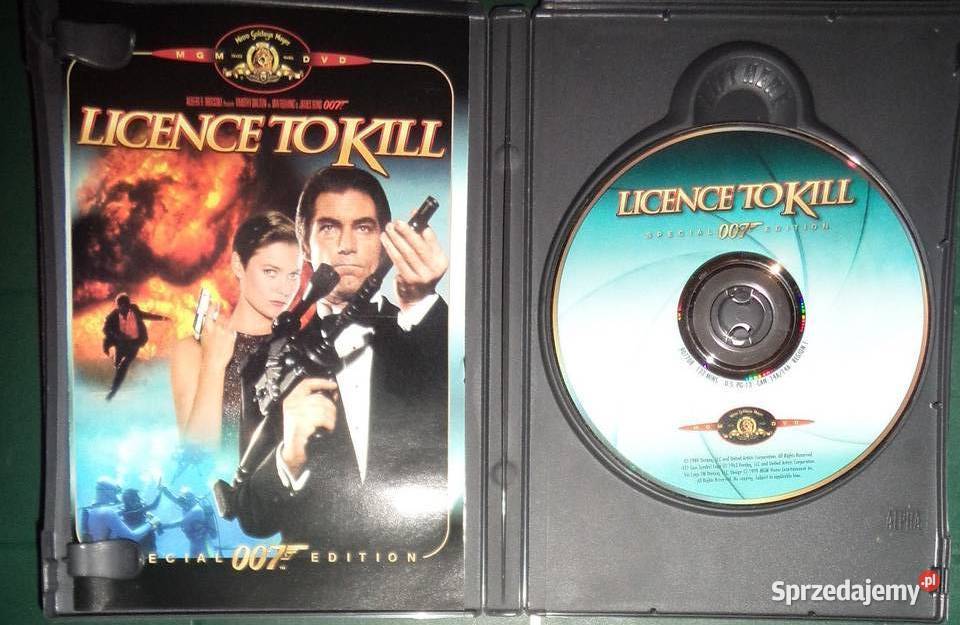 James Bond 007 Licence to kill Timothy Dalton Rzeszów sprzedam