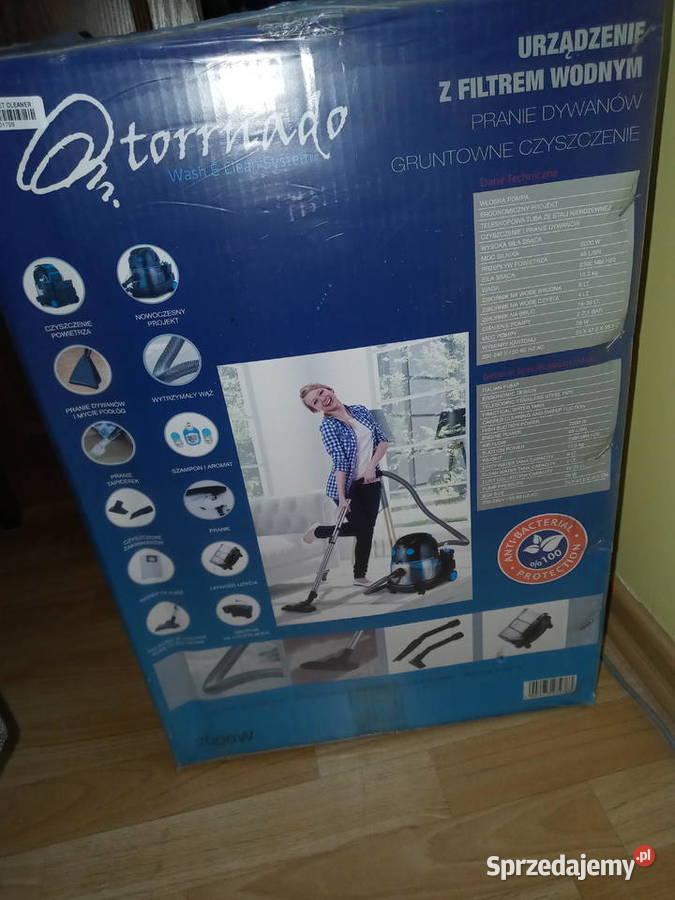 NOWY ODKURZACZ PIORĄCY Torrnado Wash Clean Gniezno