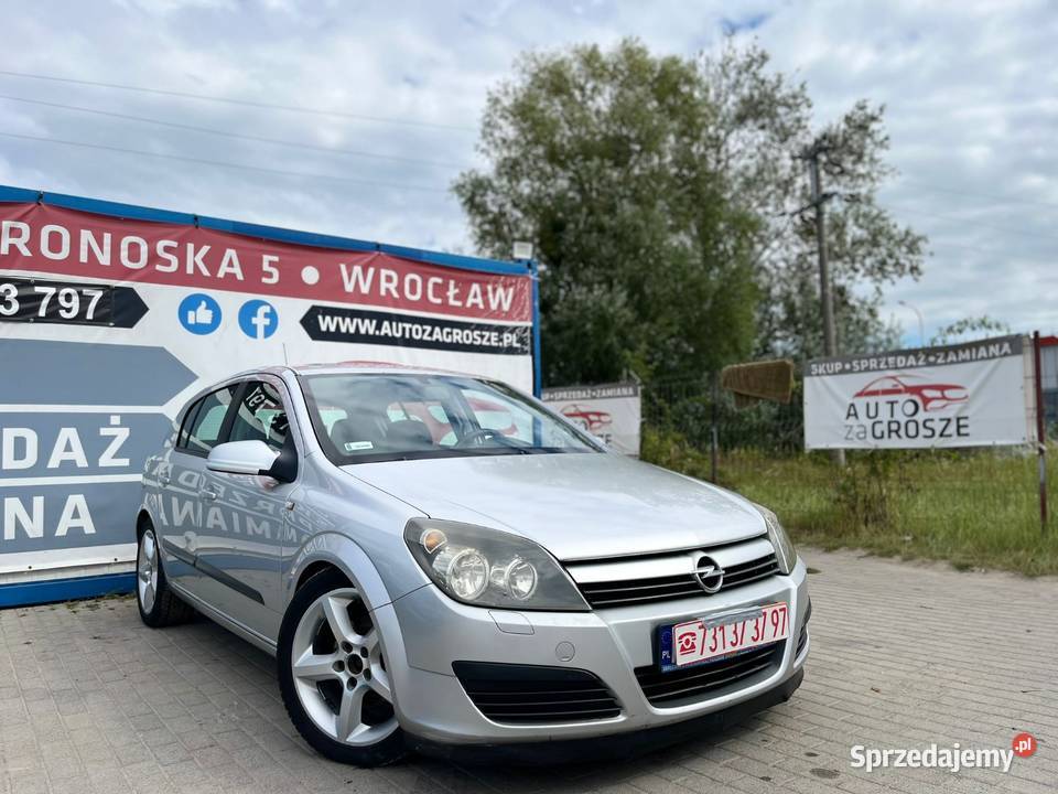Opel Astra H 17 Diesel 2004 Klima Elektryka Wrocław