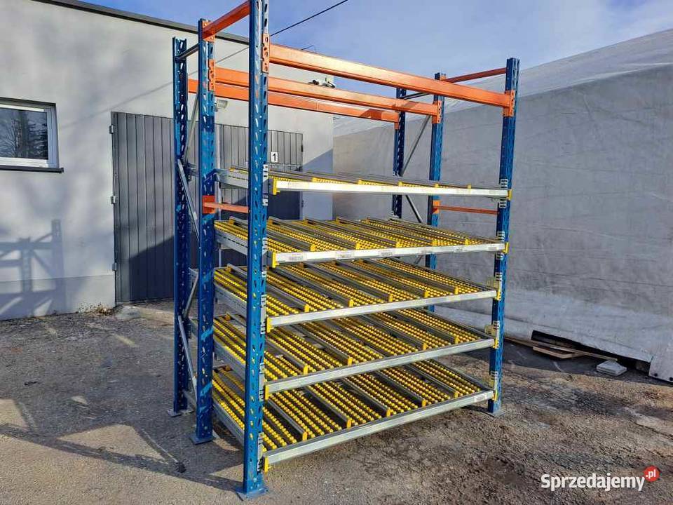 Regał magazynowy 130 przepływowy Karton Flow Stary Sącz