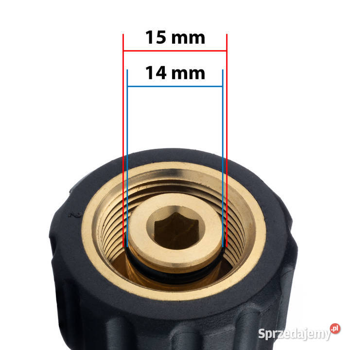 Adapter M22 do Akcesoriów 200 bar 90C 40 lmin Ludźmierz sprzedam