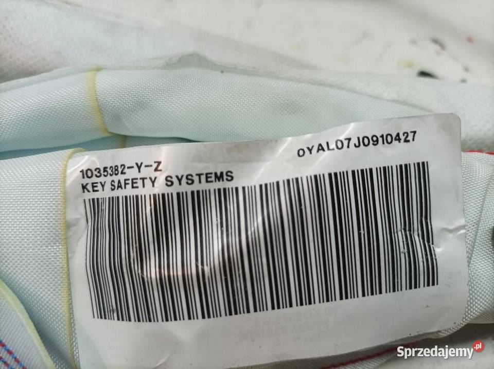 KURTYNA POWIETRZNA AIRBAG LEWA Skoda Fabia III sprzedam