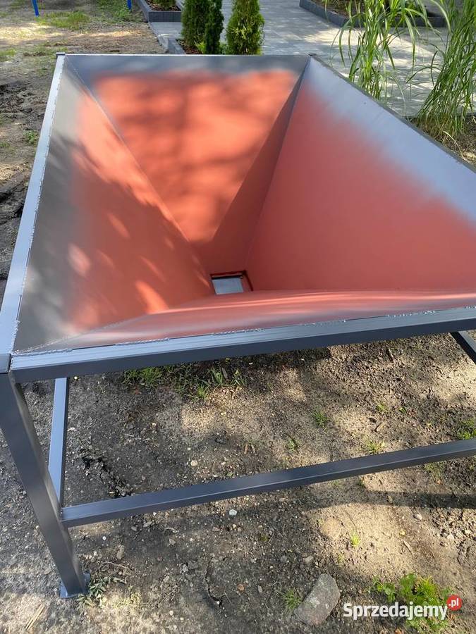 Kosz zasypowy Workownica do big bag Bufor Niedrzew Pierwszy