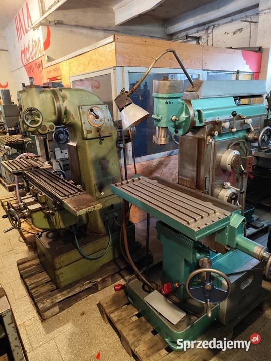 Frezarka narzędziowa uniwersalna do metalu Proma Maków Podhalański