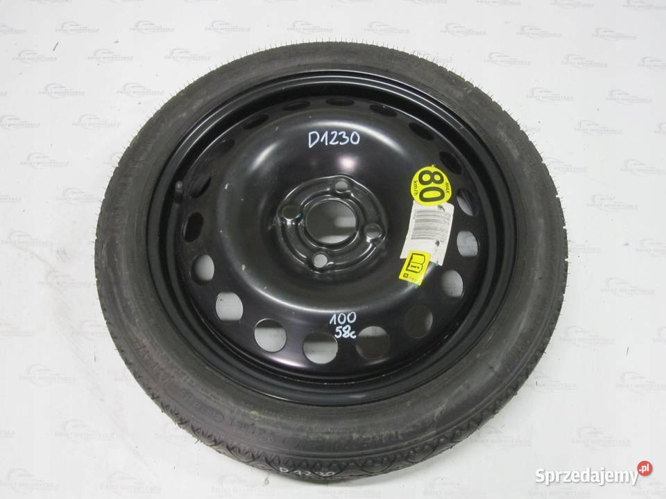 OPEL ASTRA H koło dojazdowe 1157016 92M 4x100
