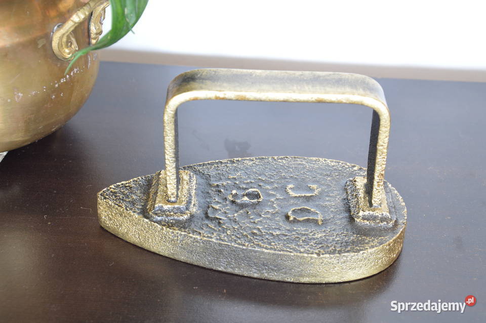 ciekawe ŻELAZKO żeliwne stare francuskie Jastrzębie-Zdrój