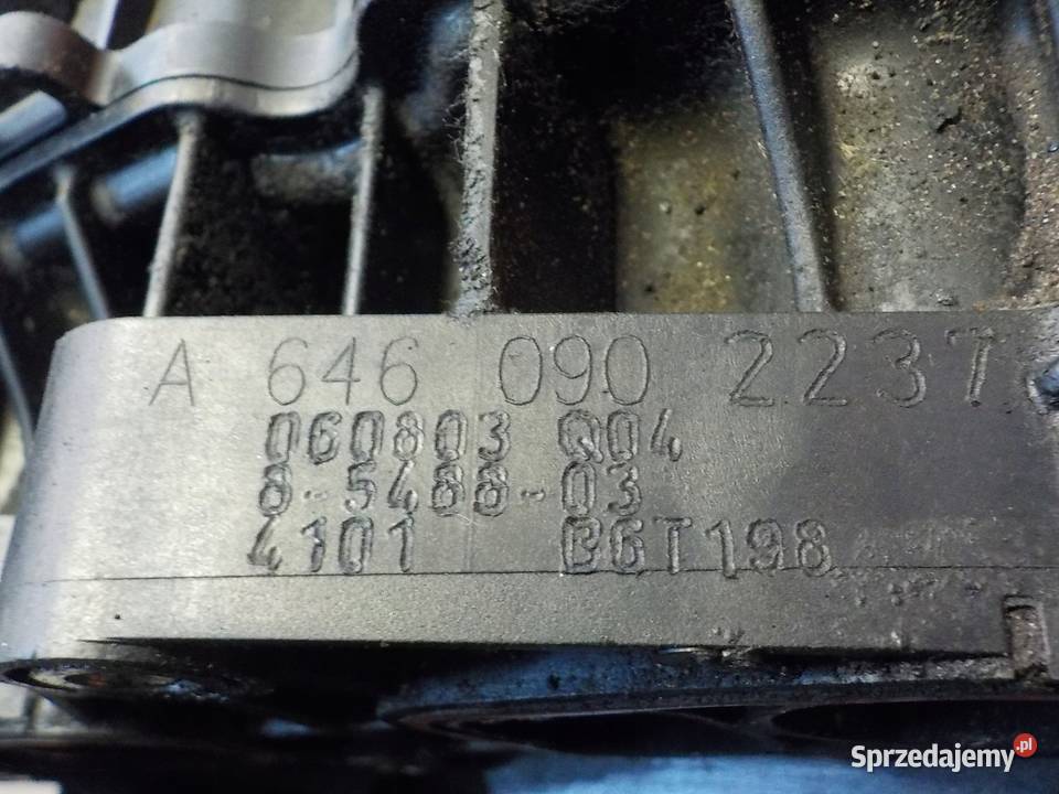 MERCEDES W211 22 CDI 08r 136 646 kolektor ssacy