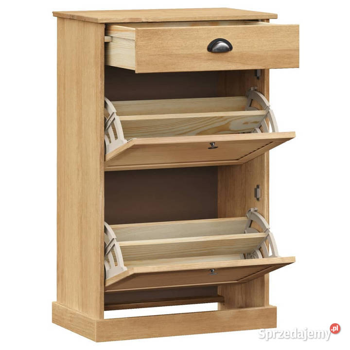Szafka na buty VIGO 60x35x96 lite drewno sosnowe Warszawa