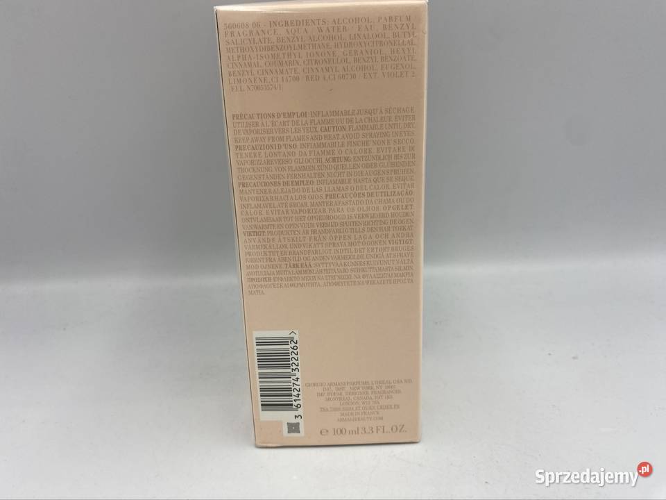 Giorgio Armani Si Parfum 100ml Kosmetyki i perfumy Kraków