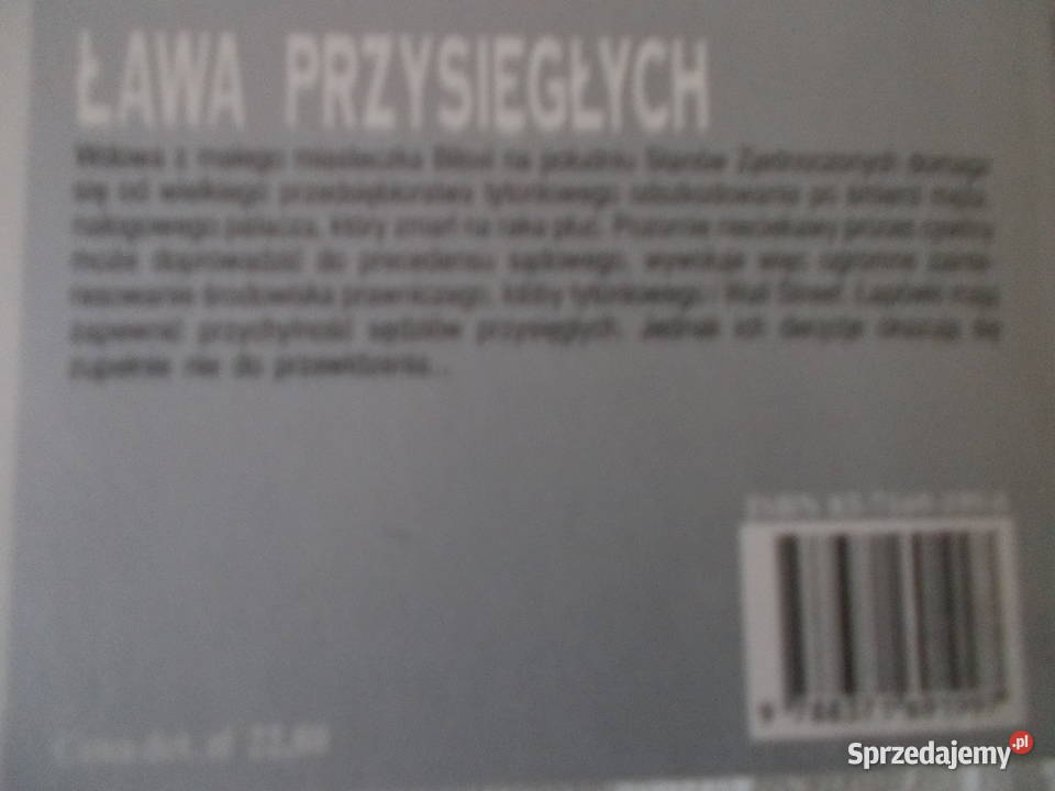 John Grisham Ława przysięgłych Głubczyce