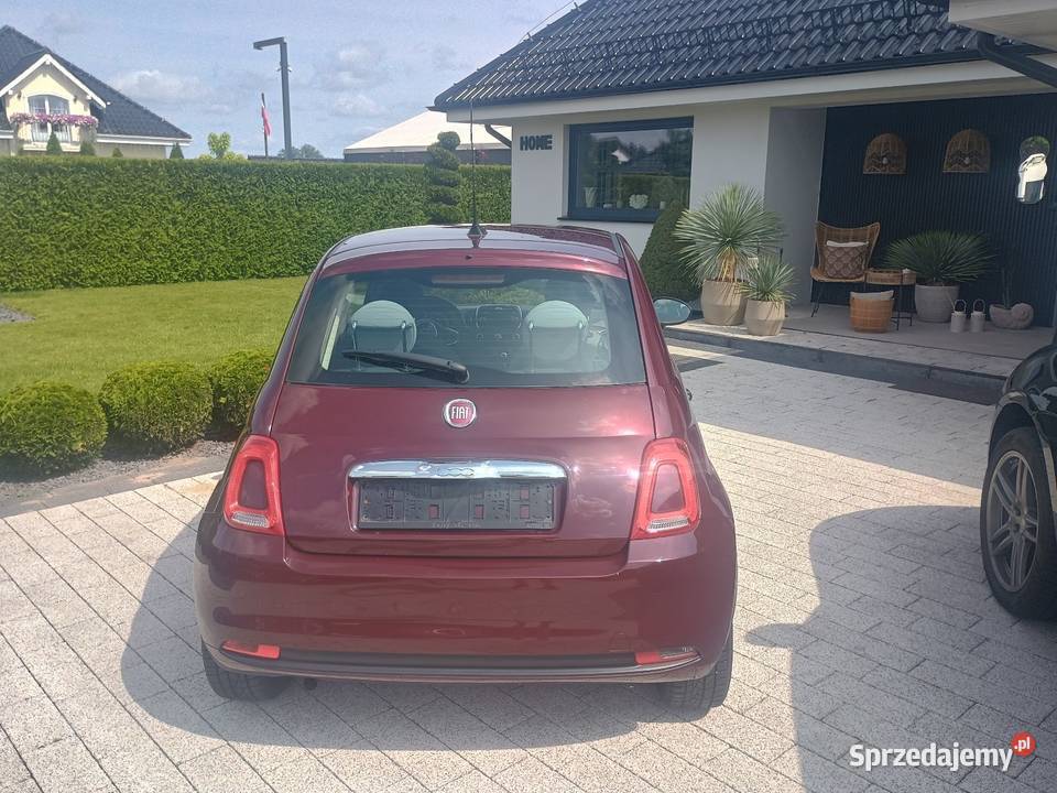 Fiat 500 automat klimatyzacja ksserwisowa 900cm3 Rawicz sprzedam