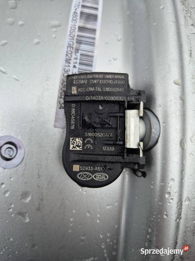 Felgi aluminiowe 17 rozstaw 5x1143 czujniki TPMS