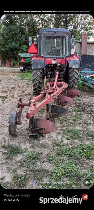 Sprzedam pług zagonowy 4 skibowy nieuszkodzony Braniewo