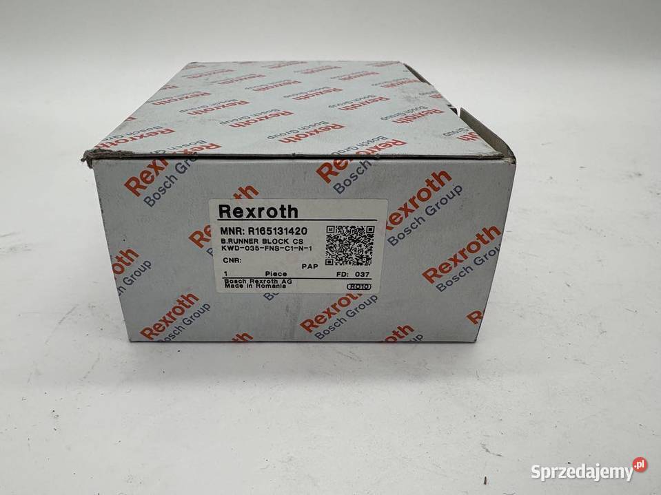 Rexroth R165131420 Wózek liniowy sprzedam