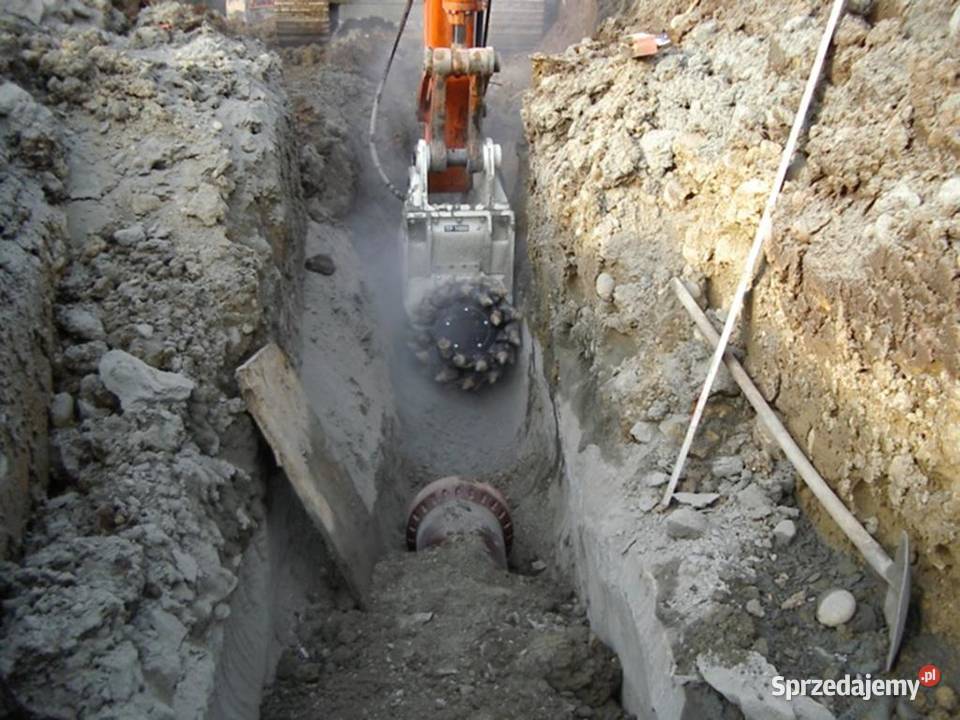Głowica frezująca TF850 koparek o masie 1422 ton śląskie Rybnik sprzedam