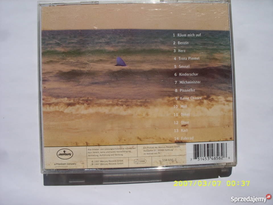 CD MILK AUE EXPLATTE DES MONATS MERCURY REC