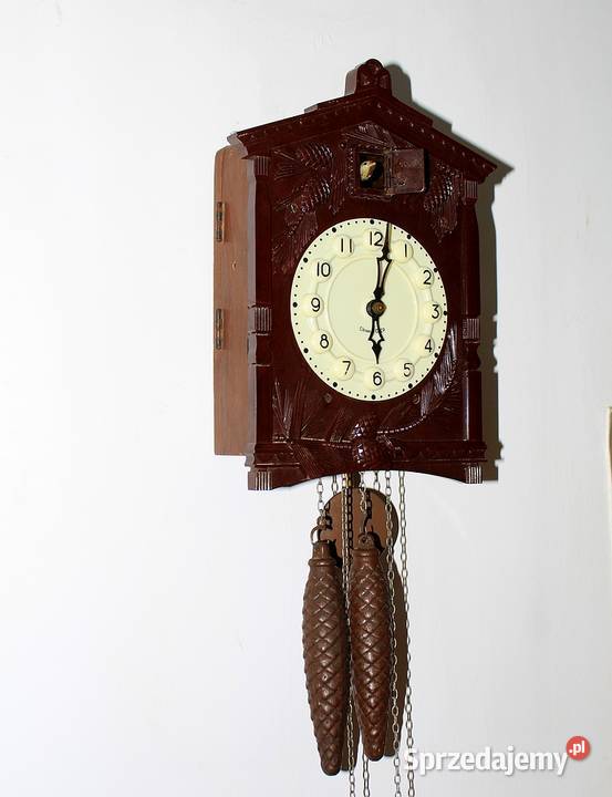 Zegar z kukułką Antyki wielkopolskie Gniezno