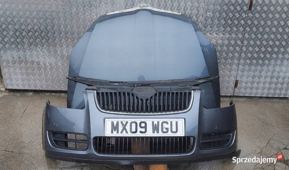 ZDERZAK PRZÓD SKODA FABIA II ROOMSTER 0711 LAK Zderzaki Międzychód