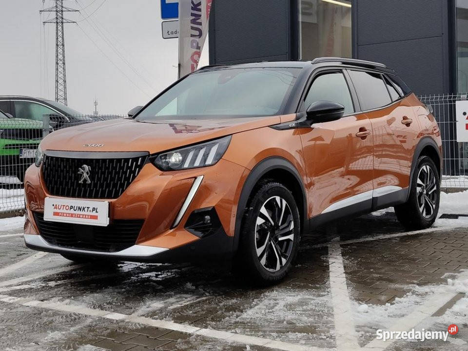 Peugeot 2008 2022r FV23 Kamera CarPlay Lane diesel wielkopolskie Poznań sprzedam