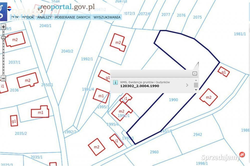 Działka budowlana 650 m2 z dojazdem do A4 w 15
