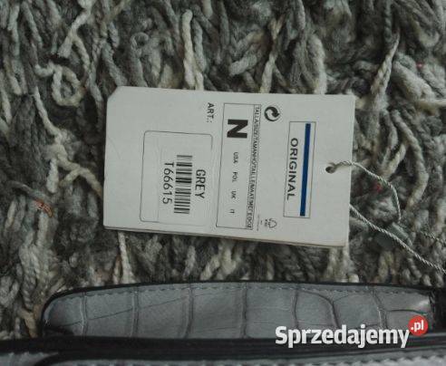 Torebka listonoszka damska szara Chrzanów sprzedam