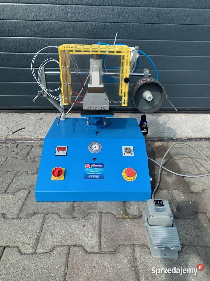 Stemplowarka logowarka złociarka hotprint logo Łaskarzew