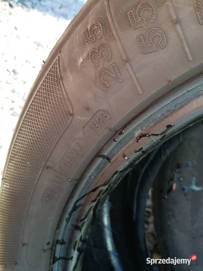 Opony Kleber Letnie 235 55 R17 bieżnik 4555 śląskie Skoczów sprzedam