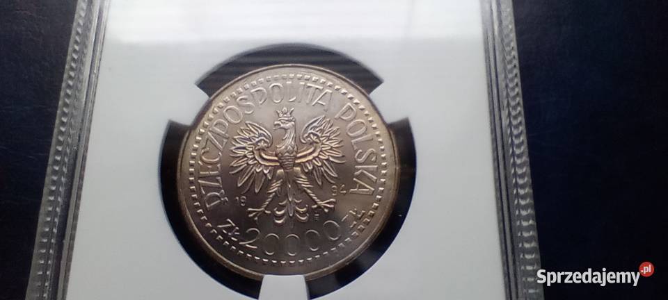 Stare monety 20 000 złotych 1994 Związek podkarpackie Lesko