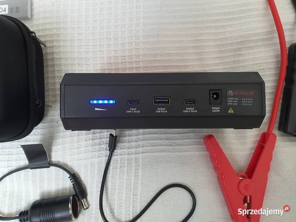 3w1 BOOSTER URZĄDZENIE ROZRUCHOWE POWERBANK Prostowniki i kable rozruchowe wielkopolskie Poznań sprzedam