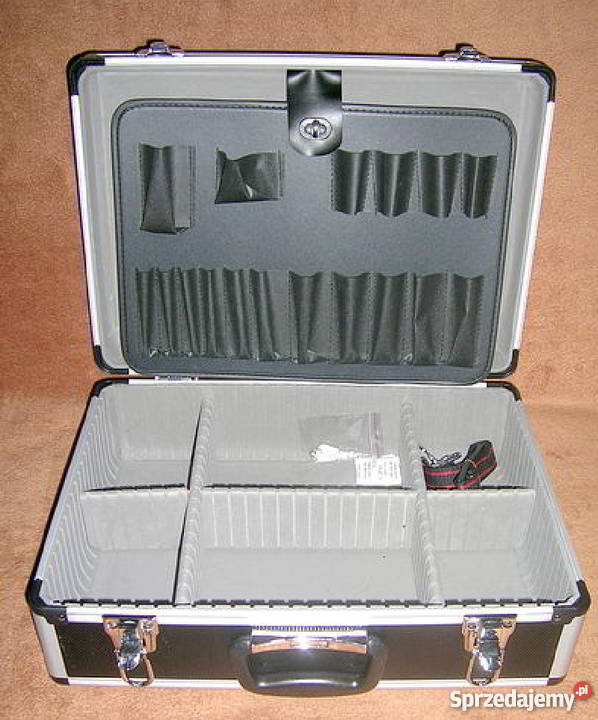 Walizka narzędziowa aluminiowa 460x335x155mm