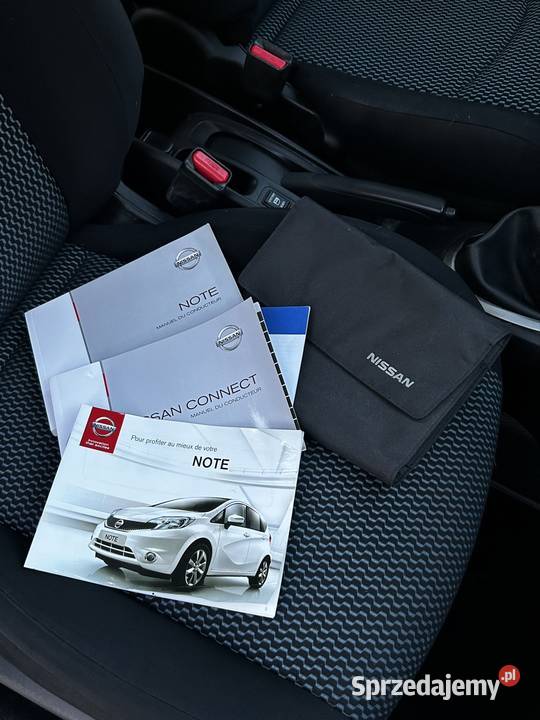 Śliczny Nissan Note Czarny Benzyna Super stan Puławy