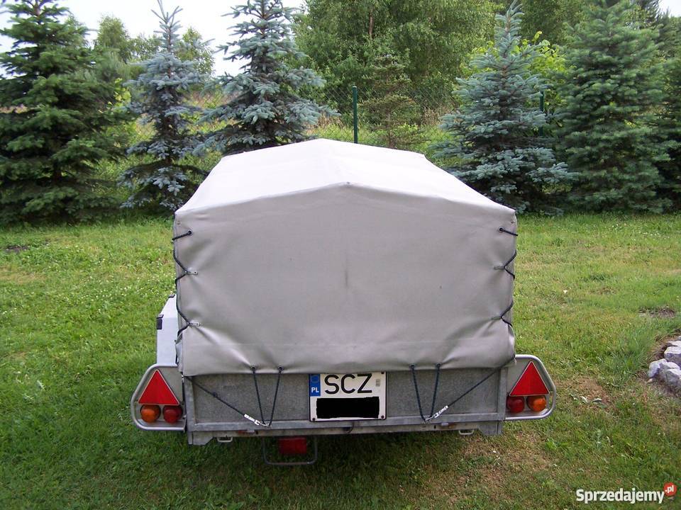 Przyczepka Niewiadów n 410 towarowe Kuźnica Kiedrzyńska