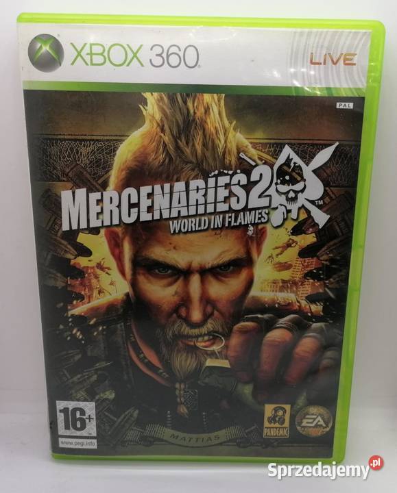 Gra Mercenaries 2 World In Flames Xbox 360