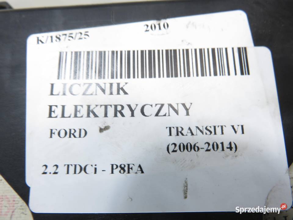LICZNIK FORD TRANSIT VI 22 TDCi 9C1T10849CA