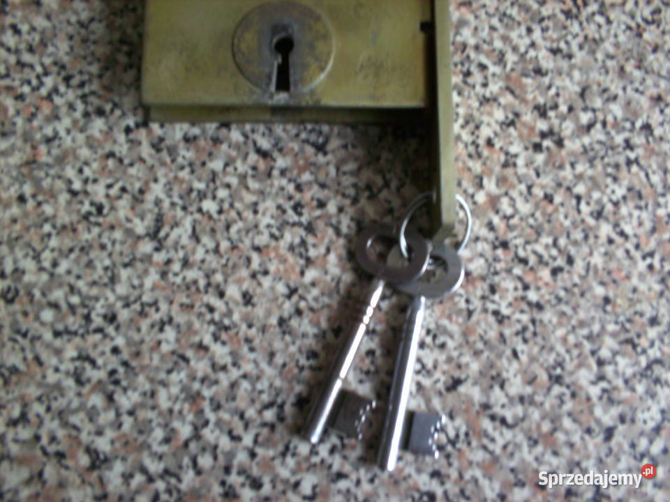 zamek ryglowy wpuszczany
