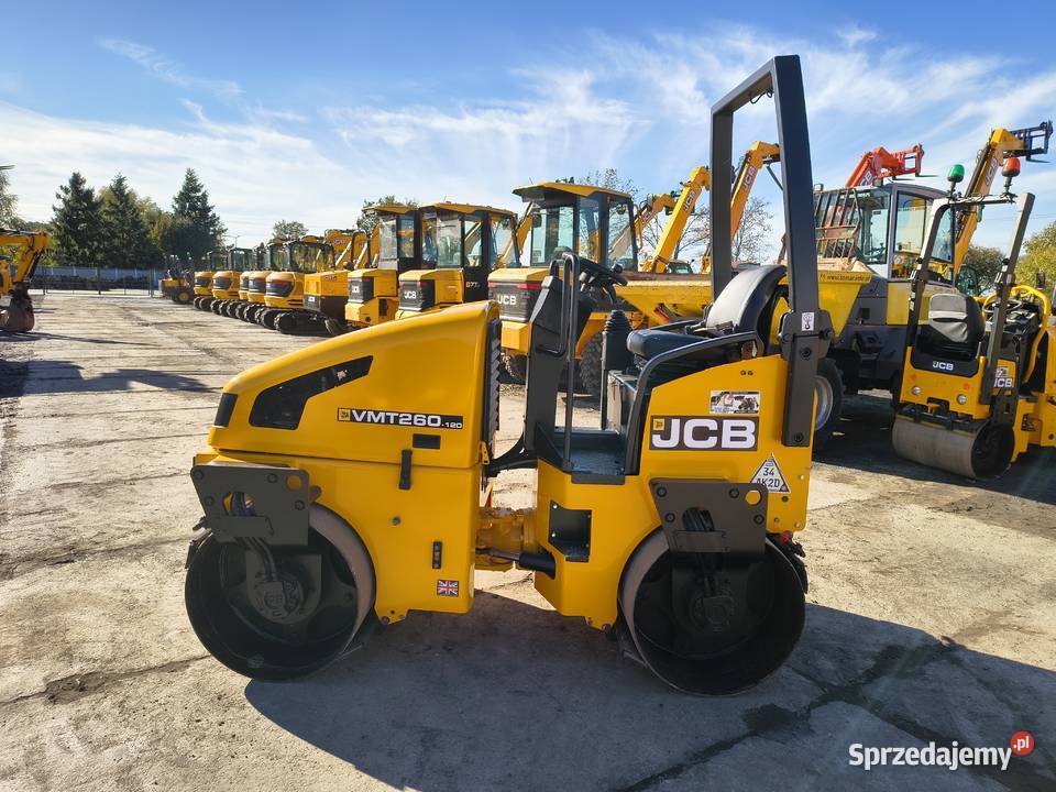 WALEC DROGOWY JCB VMT260120 ZAGĘSZCZARKA GRUNTU