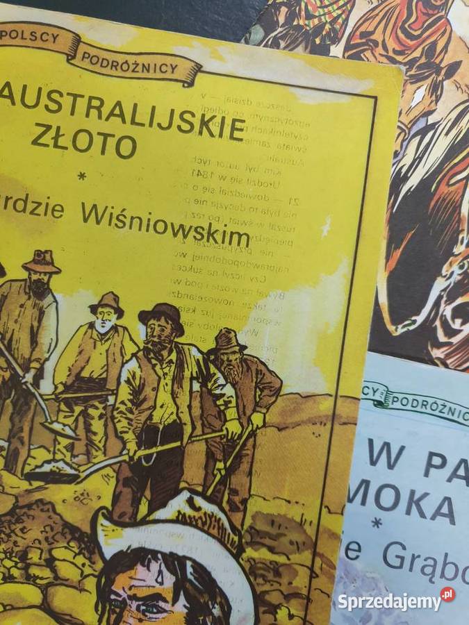 Polscy Podróżnicy zestaw 4 komiksów Polskie pomorskie Gdynia