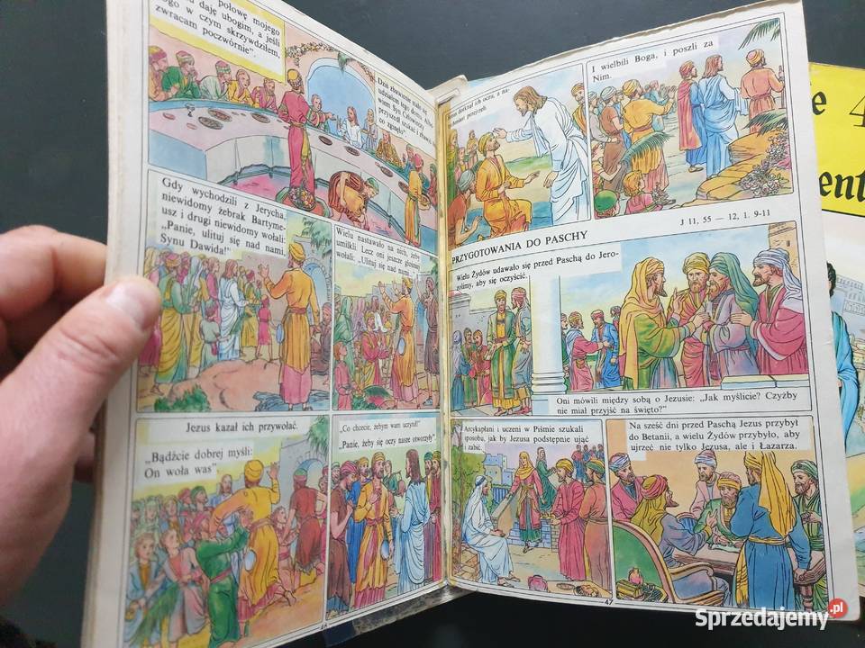 Życie Jezusa Chrystusa 4 komiksy religijne Gdynia