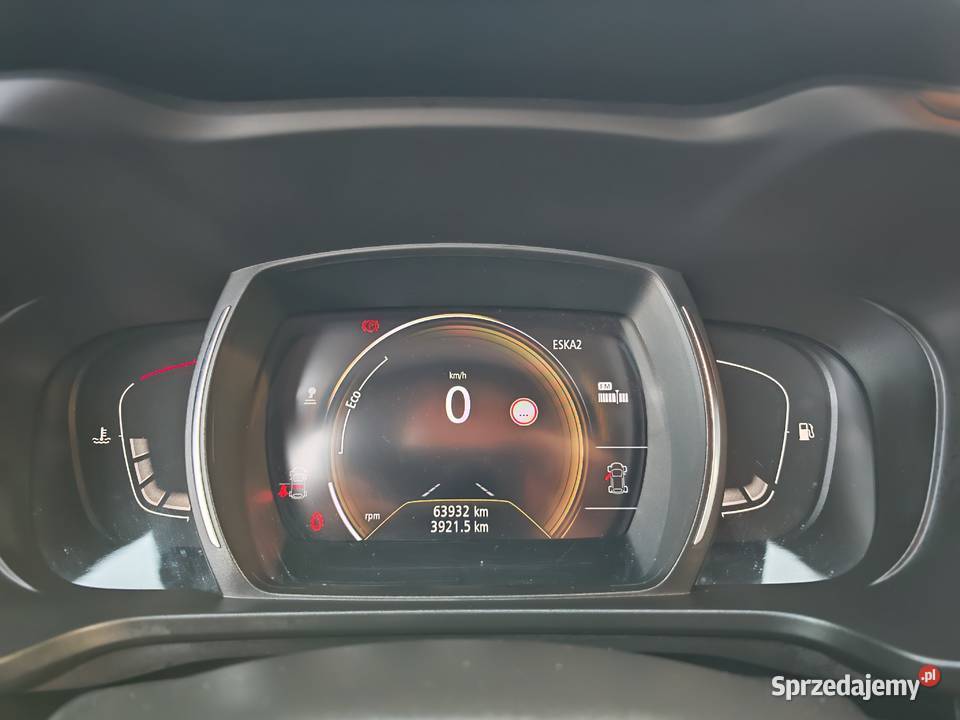 Renault Kadjar Lift 13TCe 140 Przebieg 63TKM hak Jędrzejów