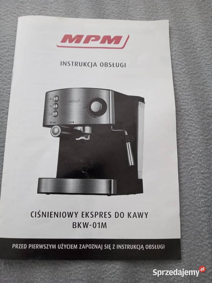 Ekspres ciśnieniowy do kawy MPMmodel BKW01M Mysłowice