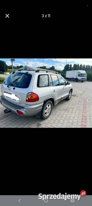 Hyundai SANTA FE 2002r benzyna+LPG warmińsko-mazurskie Iława