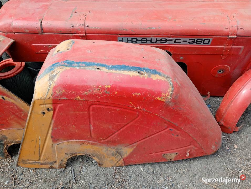 Ursus C360 Maska błotniki łódzkie Okręglica