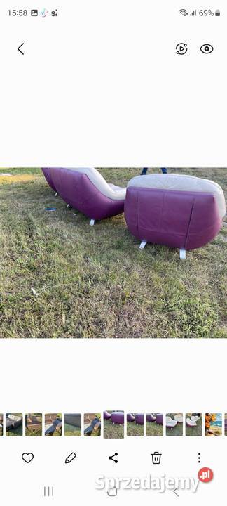 Sprzedam komplet sofa I 2 fotele że skóry Inowrocław