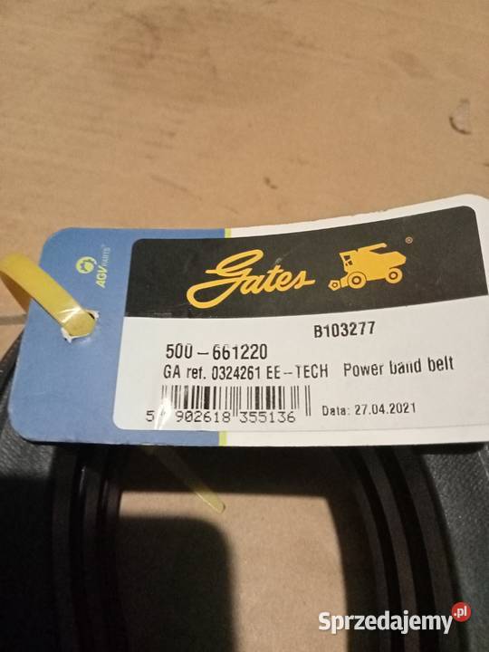 Pasek klinowy zespolony 0324261 Wschowa