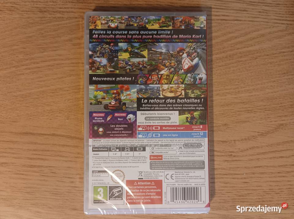 Mario Kart 8 na konsolę Nintendo Switch nowa w akcja Gdańsk sprzedam