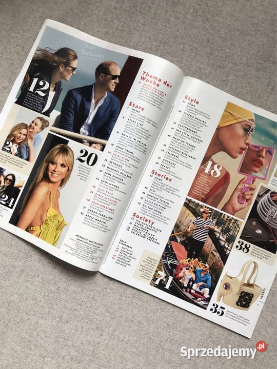 Niemieckie wydanie GALA 32 i 33 2022 Rok wydania 2022 mazowieckie